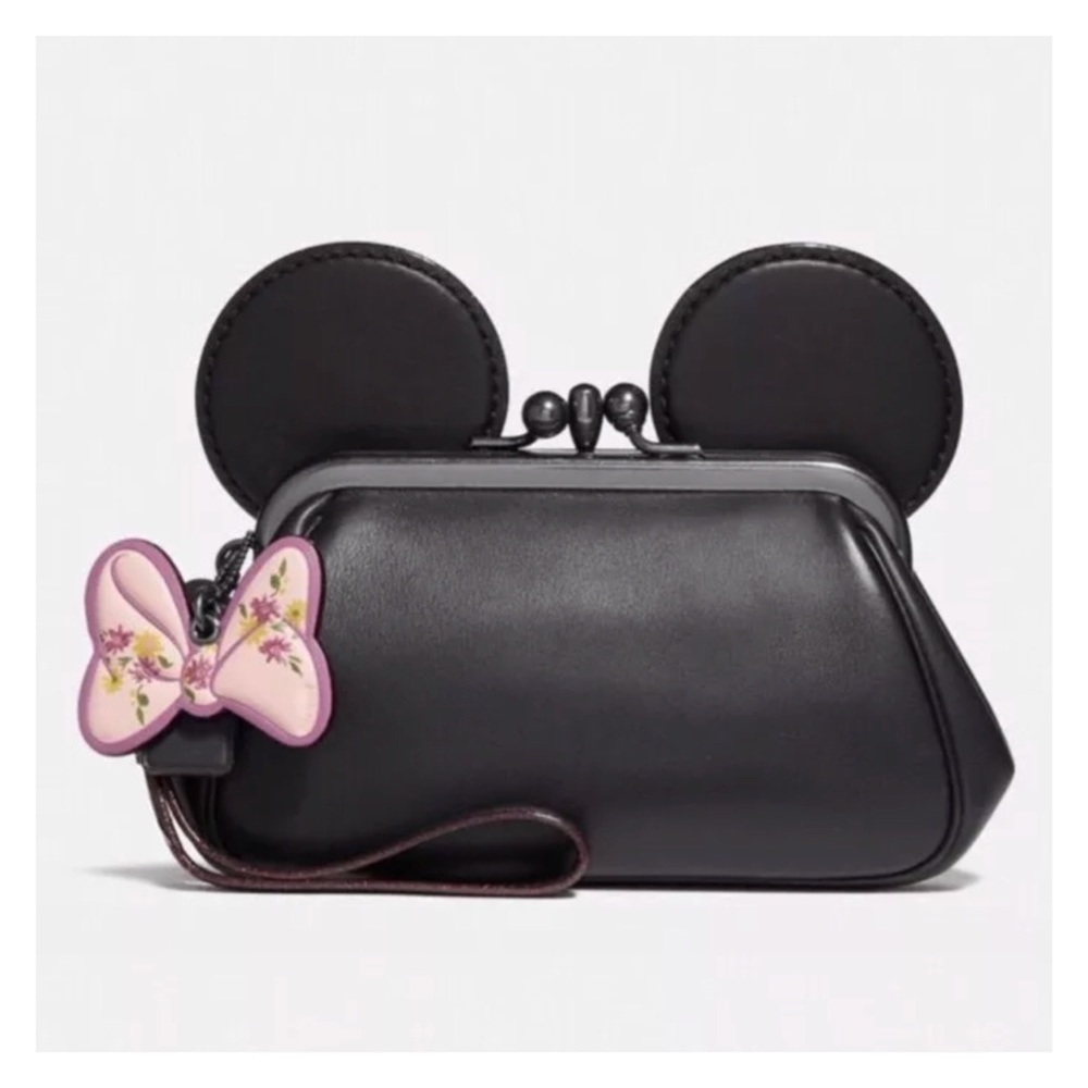 NWT! Disney x Coach Minnie Mouse Kisslock Clutch - Picture 8 of 8